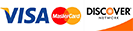 Major Credit Cards Accepted: VISA, MasterCard, and Discover